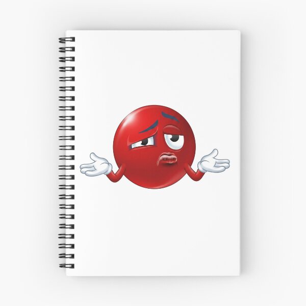 Item preview, Red Face Emoji Shrugging In Doubt designed and sold by Tom-Riley.