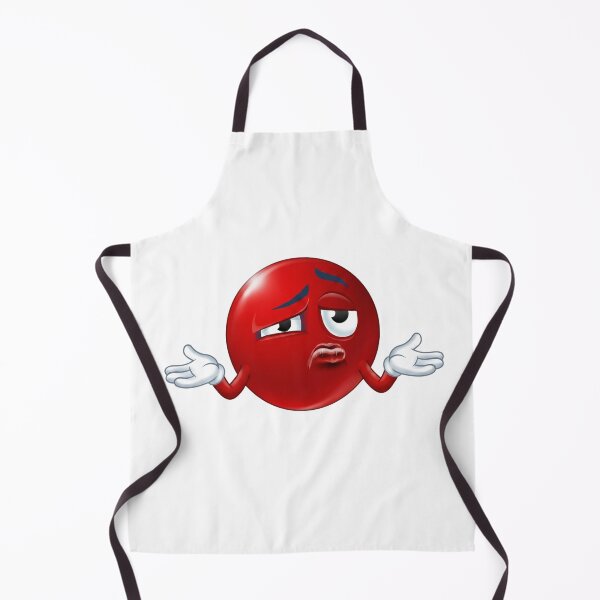 Item preview, Red Face Emoji Shrugging In Doubt designed and sold by Tom-Riley.