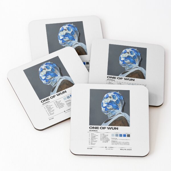 Item preview, One of Wun by Gunna - Minimalist Tracklist Art designed and sold by FourthWall Prints.