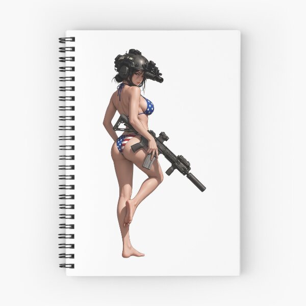 Item preview, American Gun Girl by RAWLIFEGRAPHIC designed and sold by RAWLIFEGRAPHIC.