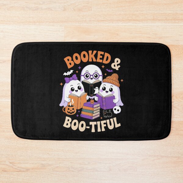 Item preview, Booked And Boo-tiful – Cute Reading Ghost Book Club Art designed and sold by jkrphoto.