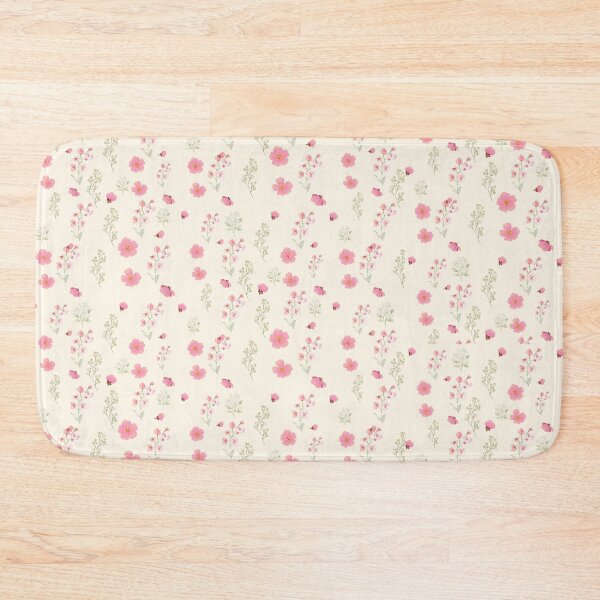 Item preview, Pink Wildflower Pattern for Everyday Style - home decor, office decor, phone case design, stickers, hats, tote bags, backpacks, duffel bags designed and sold by ArtwithRabbit.