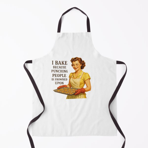 Item preview, I Bake Because Punching People Is Frowned Upon designed and sold by sazuii.