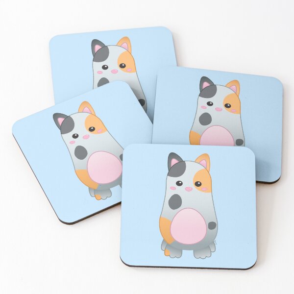 Item preview, Cute Pastel Baby Calico Cat - Kawaii Chibi illustration designed and sold by Agamaji.