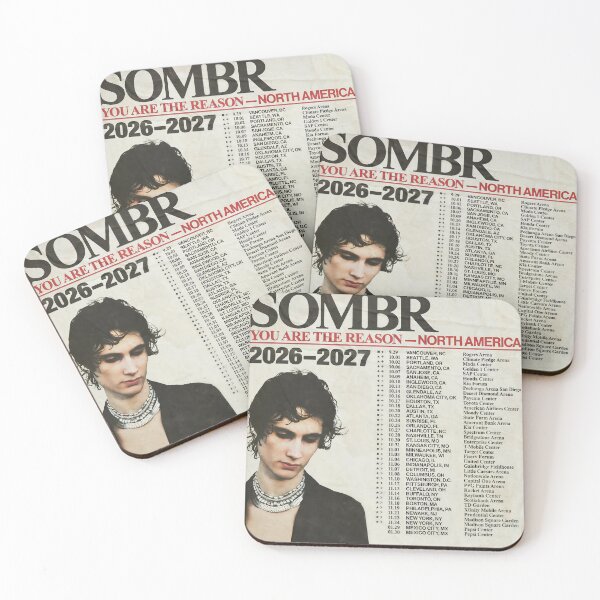 Item preview, north america tour sombr 2027 abaikan designed and sold by zelcro.
