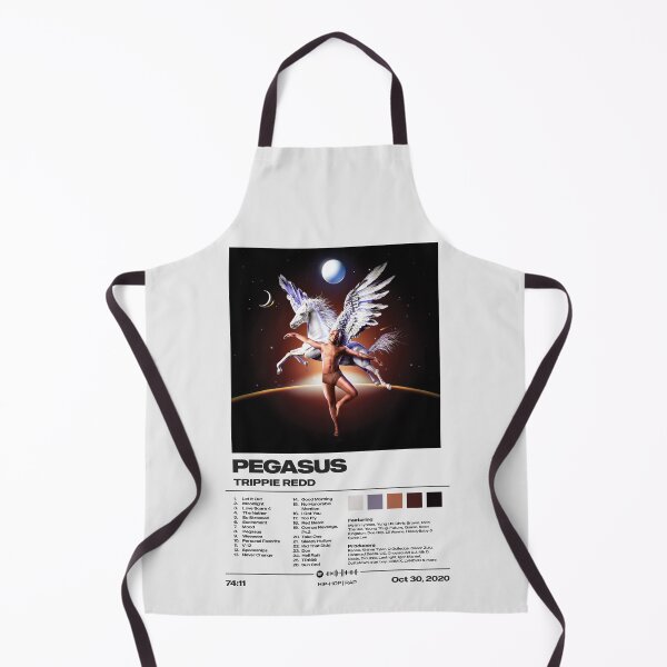 Item preview, Pegasus by Trippie Redd - Minimalist Tracklist Art designed and sold by FourthWall Prints.