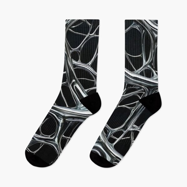 Item preview, Liquid Chrome Metal Web Cyberpunk Aesthetic designed and sold by Stone-T .