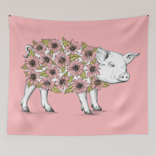 Item preview, Blooming Pig designed and sold by Steve Haskamp.