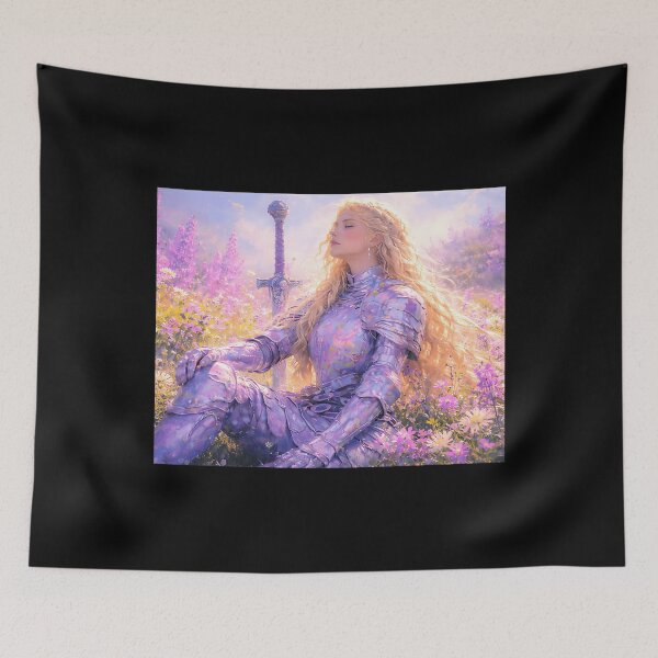Item preview, The Lavender Paladin Of The Wilds designed and sold by TeamDzShirt.