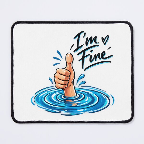 Item preview, I'm Fine designed and sold by Drukarz.