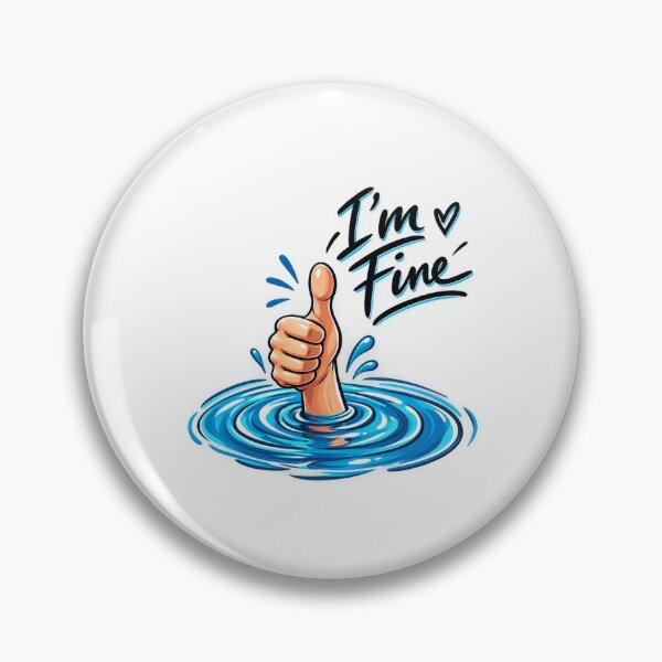Item preview, I'm Fine designed and sold by Drukarz.