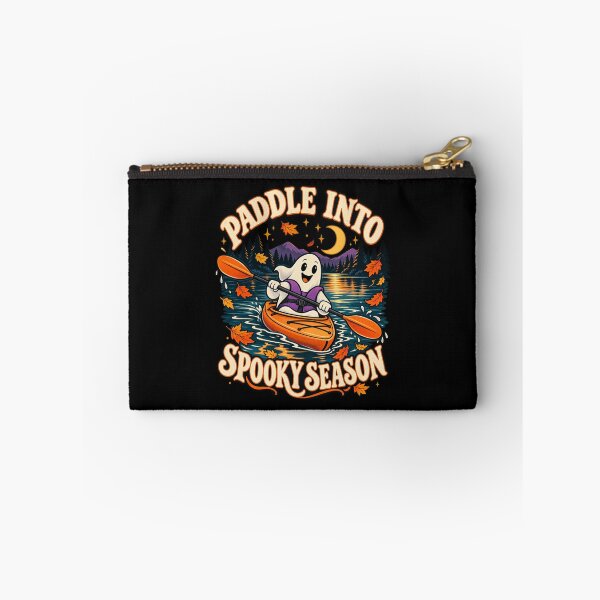 Item preview, Paddle Into Spooky Season - Halloween Kayaking Ghost designed and sold by Good Mood Foundry.