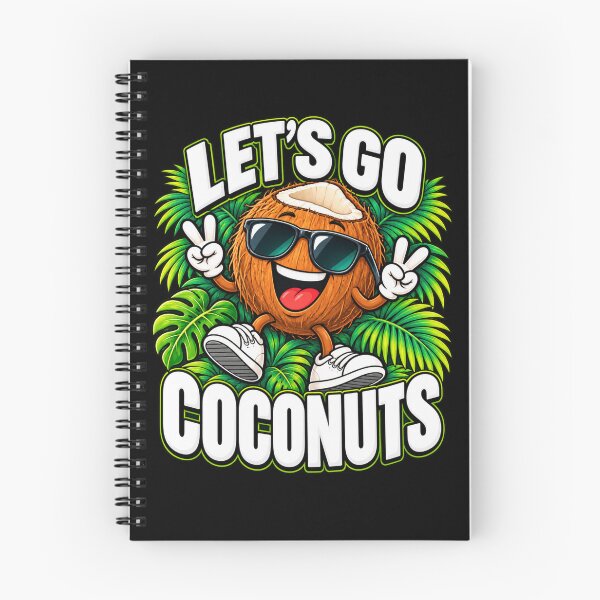 Item preview, Cool Coconut Art for Men Women Kids Toddler Coconut Lovers T-Shirt designed and sold by Trendably.