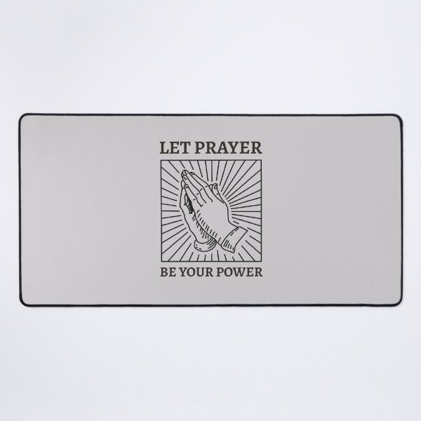 Item preview, LET PRAYER BE YOUR POWER! CHRISTIAN APPAREL designed and sold by VFamDesigns.