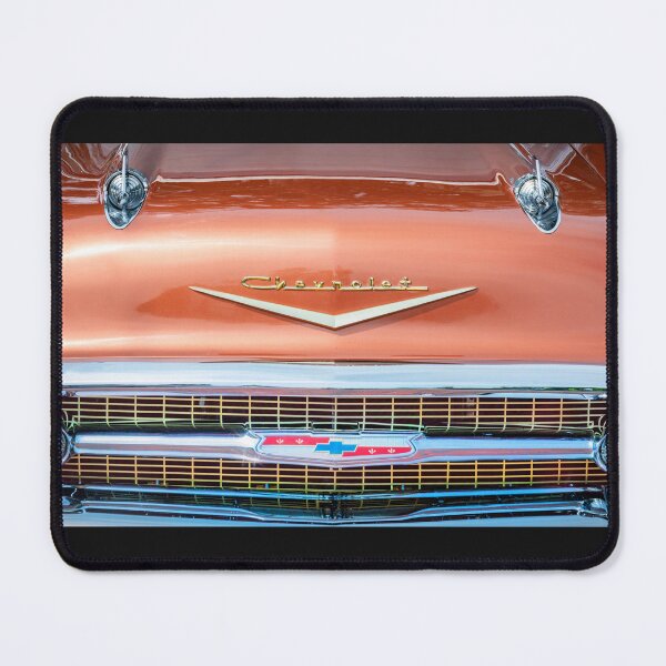 Item preview, 1957 Chevrolet Nomad Station Wagon Adobe Beige and Imperial Ivory Technical Blueprint Car Poster designed and sold by RichFrancoCars.