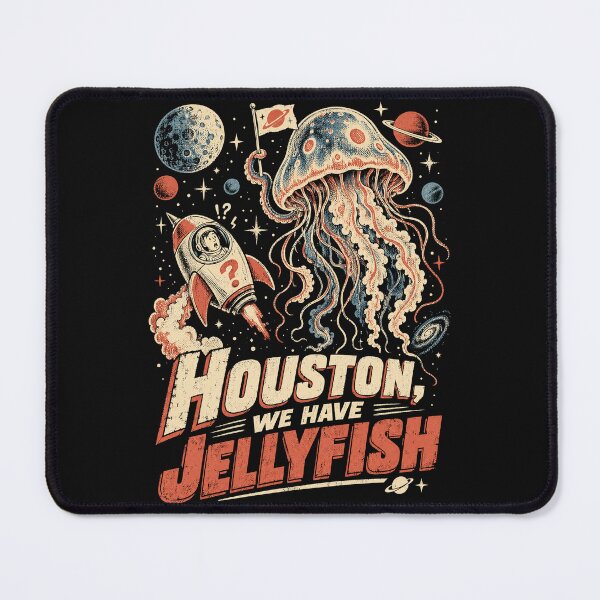 Item preview, Houston, We Have Jellyfish designed and sold by SignumShop.