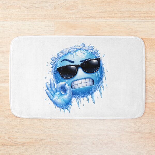 Item preview, Frozen Freezing Cold Emoji With Sunglasses OK Sign designed and sold by Tom-Riley.