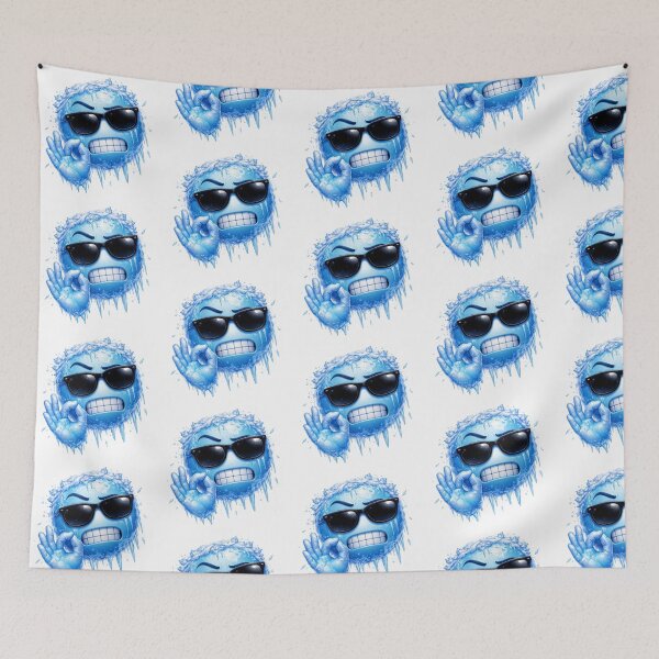 Item preview, Frozen Freezing Cold Emoji With Sunglasses OK Sign designed and sold by Tom-Riley.