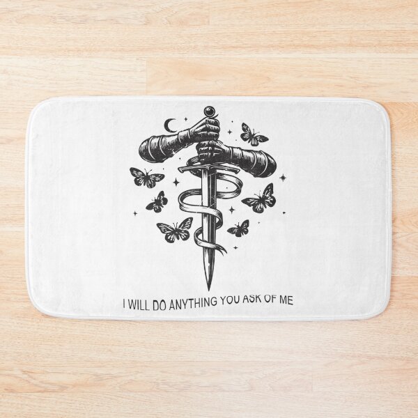 Item preview, I Will Do Anything You Ask Of Me The Knight And The Moth designed and sold by TeamDzShirt.