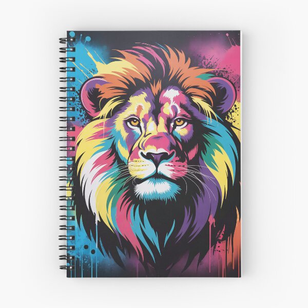 Item preview,  King of the Jungle Paint Splash Print designed and sold by Marcu Ioachim.