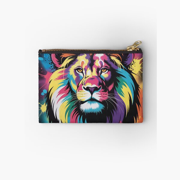 Item preview,  King of the Jungle Paint Splash Print designed and sold by Marcu Ioachim.