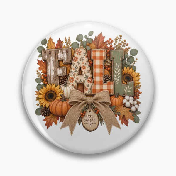 Item preview, Cozy Fall Season Rustic Pumpkins Sunflowers Autumn Farmhouse designed and sold by will freed18.
