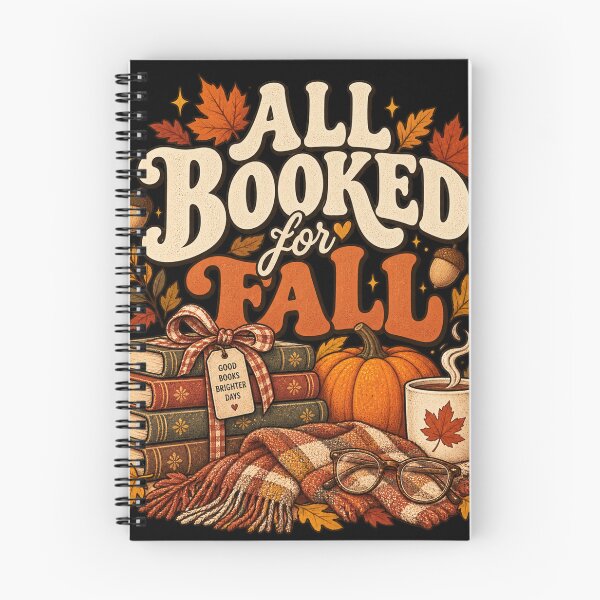Item preview, All Booked for Fall Cozy Reading Pumpkin Autumn Book Lover designed and sold by will freed18.