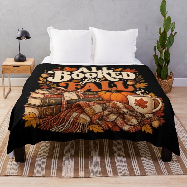 Item preview, All Booked for Fall Cozy Reading Pumpkin Autumn Book Lover designed and sold by will freed18.