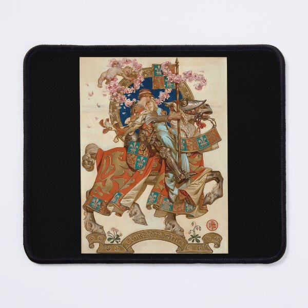 Item preview, Knight And Damsel By J. C. Leyendecker designed and sold by TeamDzShirt.