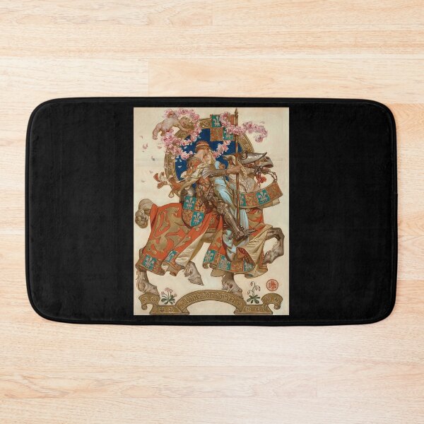 Item preview, Knight And Damsel By J. C. Leyendecker designed and sold by TeamDzShirt.