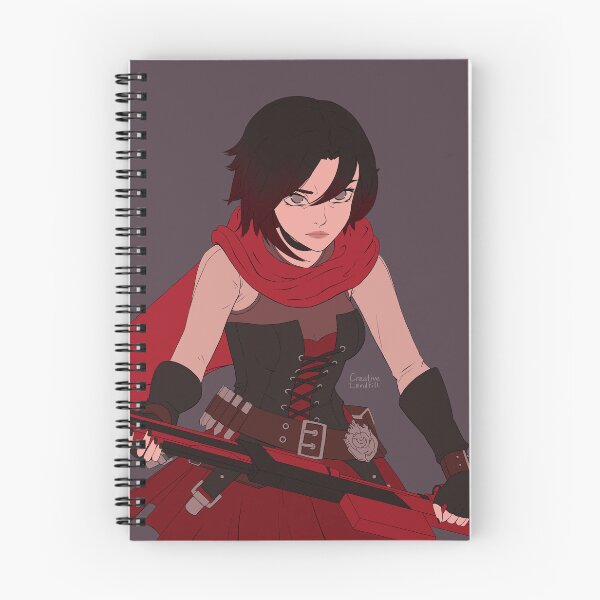 Item preview, Ruby Rose on Patrol - RWBY V8 (Flat Colors) designed and sold by create-landfill.