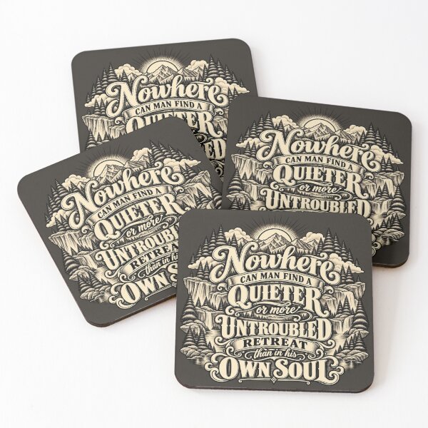 Item preview, Where Quiet Resides designed and sold by Quote Gallery.