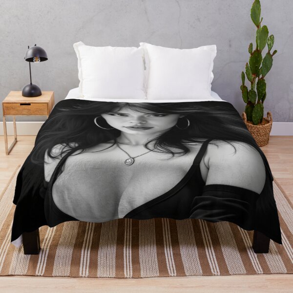 Item preview, Anya's Noir Side B | Black and White Beauty Portrait designed and sold by KasaHunterHarem.