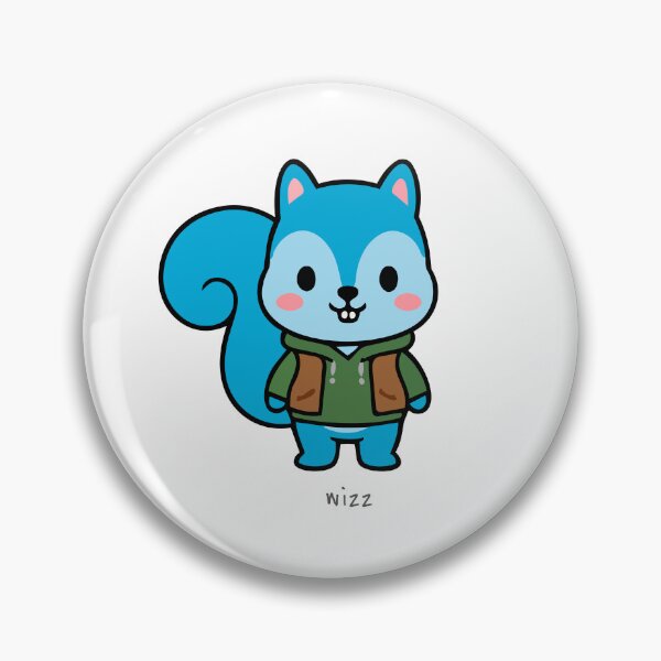 Item preview, Wizz - Cute Squirrel dressed for Fall / Autumn - Char Char Bear & Friends designed and sold by Asterisk-a.