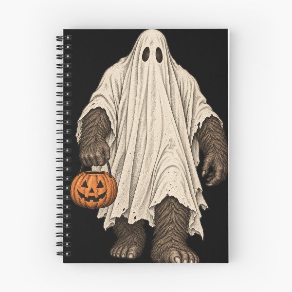 Item preview, Bigfoot Ghost Costume Trick or Treat Halloween Pumpkin designed and sold by will freed18.
