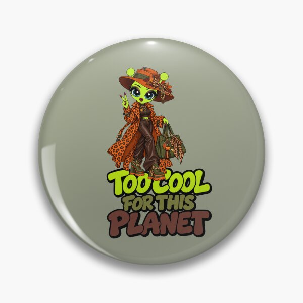 Item preview, Too Cool for This Planet – Wild Autumn Glam designed and sold by Aimetoi.