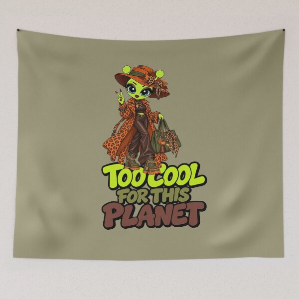 Item preview, Too Cool for This Planet – Wild Autumn Glam designed and sold by Aimetoi.