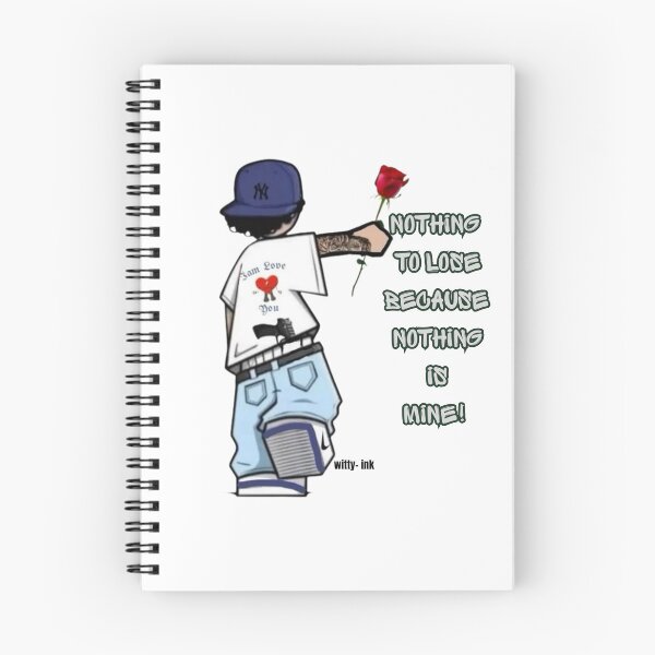 Item preview, Nothing to Lose Urban Streetwear Graphic T-Shirt Design designed and sold by Witty-ink.