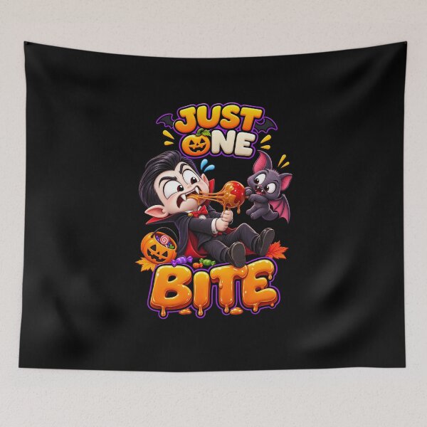 Item preview, Just One Bite Funny Halloween Vampire designed and sold by Yomere.
