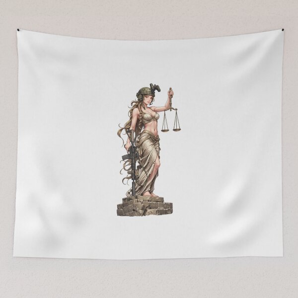 Item preview, Lady Of Justice designed and sold by RAWLIFEGRAPHIC.
