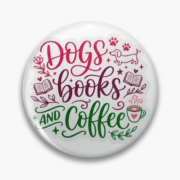 Item preview, Dogs Books and Coffee Cozy Reading Life designed and sold by ExploreAura Studio.