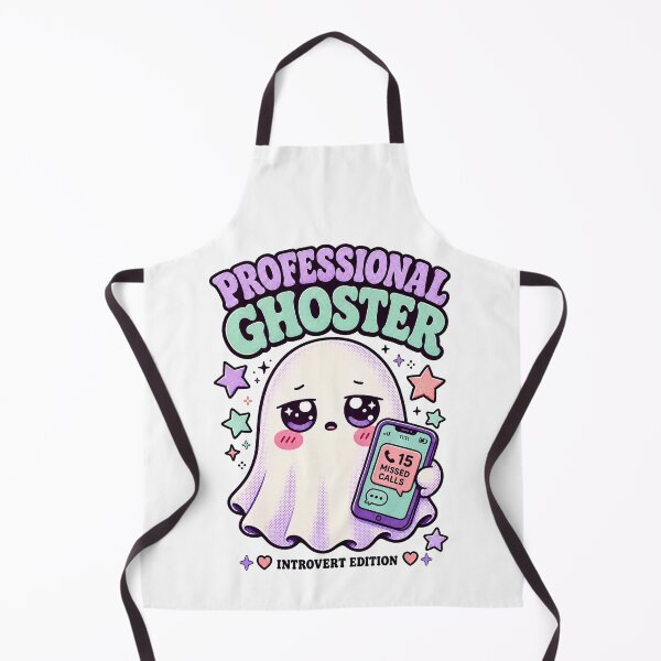 Item preview, Professional Ghoster Cute Ghost Introvert Funny Shirt designed and sold by Art JSMY.
