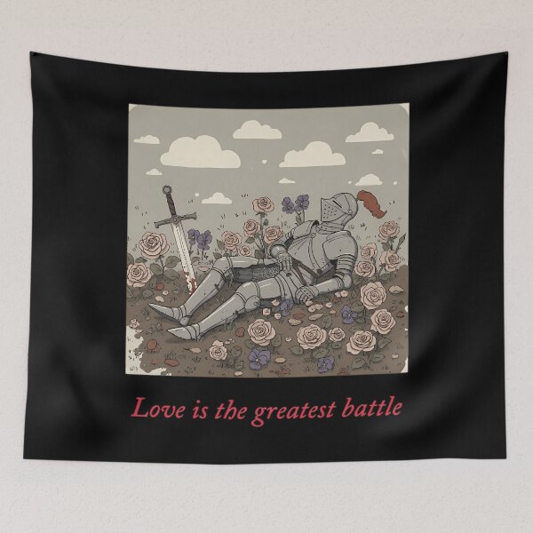 Item preview, Love & War – Romantic Knight Aesthetic designed and sold by TeamDzShirt.