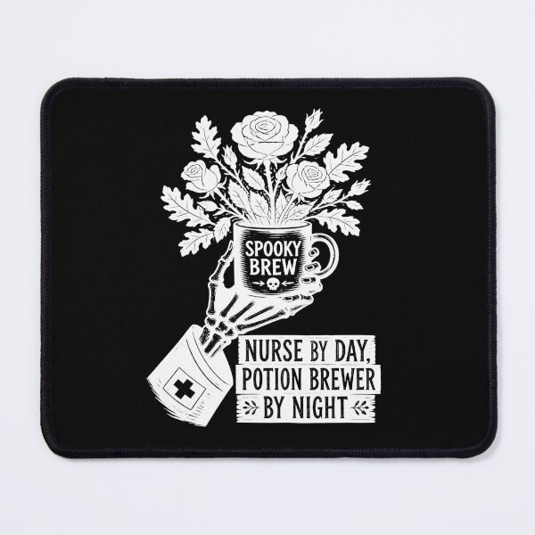 Item preview, Halloween Nurse Coffee – Nurse by Day, Potion Brewer by Night designed and sold by Art-Arcade6.