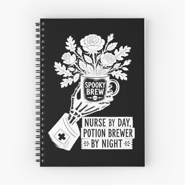 Item preview, Halloween Nurse Coffee – Nurse by Day, Potion Brewer by Night designed and sold by Art-Arcade6.