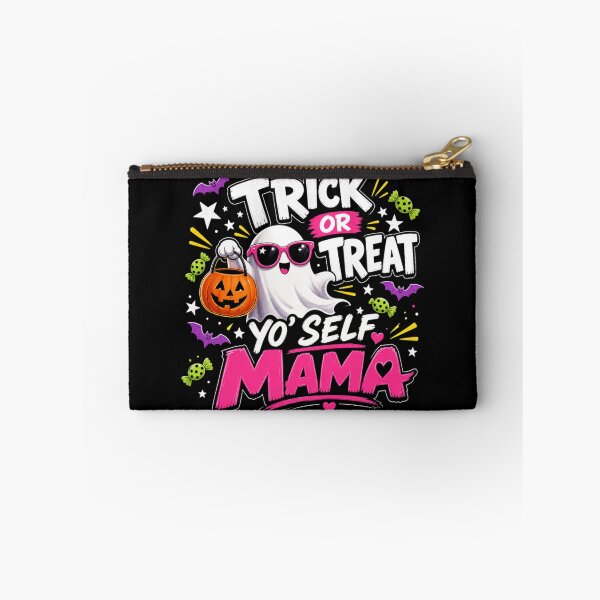 Item preview, Trick or Treat Yo Self Mama Halloween Ghost designed and sold by shirt-hard-top1.