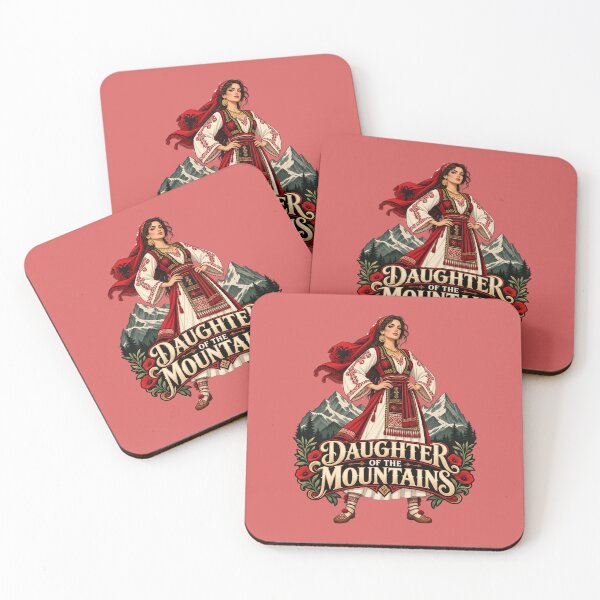 Item preview, Daughter of the Mountains traditional nature design designed and sold by VisualLine.al.