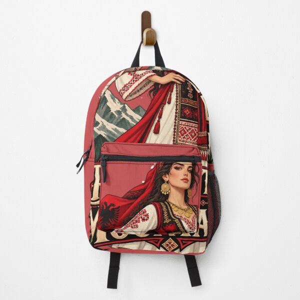 Item preview, Daughter of the Mountains traditional nature design designed and sold by VisualLine.al.