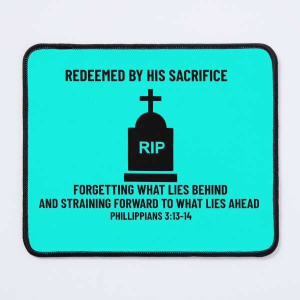 Item preview, REDEEMED BY HIS SACRIFICE...GOODBYE TO THE OLD ME AND MY OLD WAYS! CHRISTIAN APPAREL designed and sold by VFamDesigns.