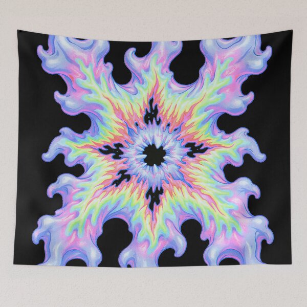 Item preview, Psychedelic Alien Sea Monster designed and sold by folskullyz.